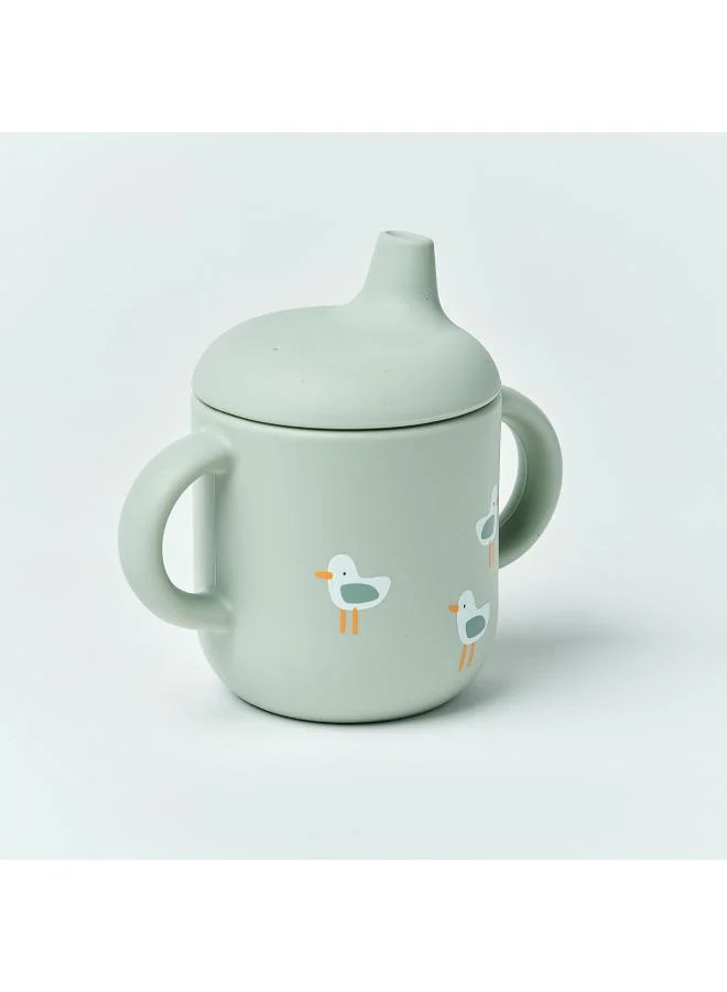 SUNNY LIFE Sippy Cup Sammy the Seagull Green